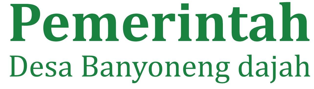 Pemerintah Desa Banyoneng Dajah